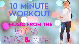 Chair Exercises for Seniors with Music from the 50s 60s and 70s [upl. by Aleiram671]