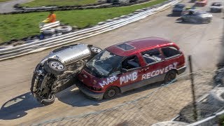 Banger Racing Angmering Oval Raceway 16092018 [upl. by Pattie]