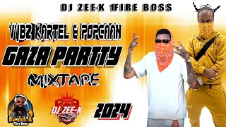 Vybz Kartel And Popcaan  Gaza Party  Dancehall Mixtape 2024  Vybz Kartel And Popcaan Mix 2024 [upl. by Aisatal]