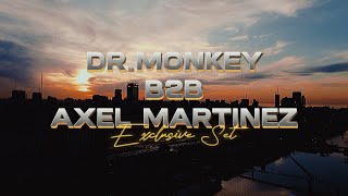 Techengue Exclusive Set Dr Monkey B2B Axel Martinez axelmartinezdj [upl. by Fauver453]