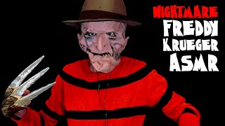 Freddy Krueger ASMR Cranial Nerve Exam Sticky Sounds Mukbang Halloween 2024 ITAENG ASMR [upl. by Ecyoj]