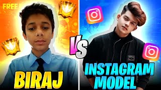 SRV BIRAJ VS TOXIC 🤬 HATER FROM INSTAGRAM [upl. by Herschel]