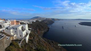 Fira  Santorini  Greek Islands 1080 HD [upl. by Gaskin583]