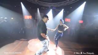 JOSE SARABIA amp CINDY BENITEZ Sensual Bachata Demo At THE SALSA ROOM [upl. by Talich]