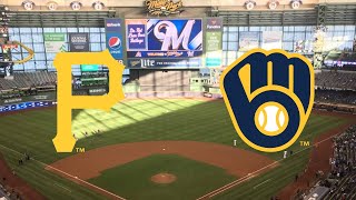 Brewers vs Pirates Live Reaction [upl. by Akcirehs]