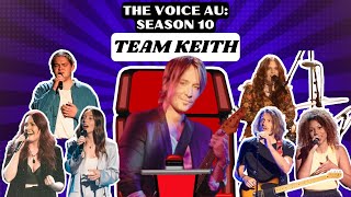 Season 10 TEAM KEITH  Full Summary  The Voice Australia 2021 [upl. by Noreen705]