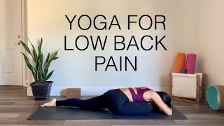 Yoga For Low Back Pain All Levels Slow Flow Stretch [upl. by Dovev]