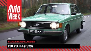 Volvo 144 1973  Klokje Rond Klassiek [upl. by Ardnikal]