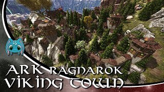 ARK Glider No Build Mods  ARK Ragnarok Viking Town [upl. by Eramal]