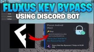 FLUXUS BYPASS AND SCRIPTS fluxus key discord server [upl. by Latoye]