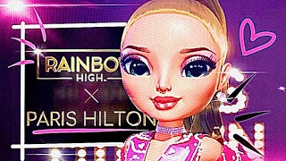 🌈✨RAINBOW HIGH✨🌈Series 4 NEWS❗️PARIS HILTON is the Headmistress SHADOW HIGH Website amp more 💖 [upl. by Jews]