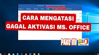 Cara Mengatasi quotMicrosoft Activation Failedquot  KMS Auto [upl. by Napoleon661]