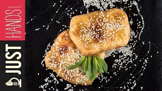 Greek fried cheese pies  Akis Petretzikis [upl. by Esilram879]