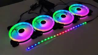 Showcase  Tecware Arc Spectrum F3 ARGB amp Arc ARGB LED Strip [upl. by At]