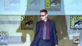 Official Marvels The Avengers Age of Ultron Cast Assembles at ComicCon 2014 [upl. by Zadack]