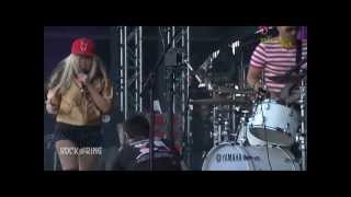 The Ting Tings  Shut Up And Let Me Go LIVE  Rock am Ring 2012 [upl. by Phillipp]