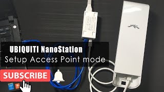 Nanostation M2 Access Point Configuration [upl. by Neufer]