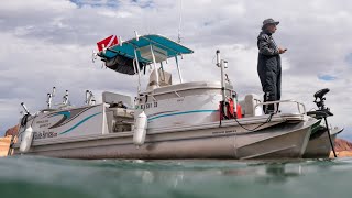 Angler Qwest Pontoons Why this boat is best for tournaments [upl. by Van52]