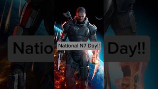 Happy N7 Day commandershepard gaming masseffect2legendaryedition destiny2 gamingshort [upl. by Nivlen]