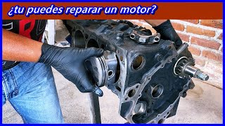 Aprende a reparar un motor Tú puedes hacerlo¡ [upl. by Adnola66]