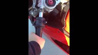 Ducati 1199 Panigale Clutch Issue [upl. by Aissatsana111]