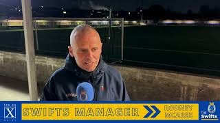 POST MATCH  Dungannon Swifts 14 Cliftonville [upl. by Aneda]