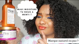 REVUE MAUI MOISTURE  NATUREL OU PAS   MINI BN [upl. by Ladnik]