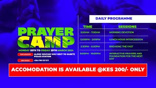 EVENING SESSION PRAYER CAMP DAY 2 SERVICE 26032024 [upl. by Daenis]