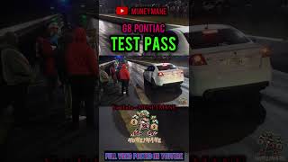 G8 Pontiac Test Pass [upl. by Hedve]