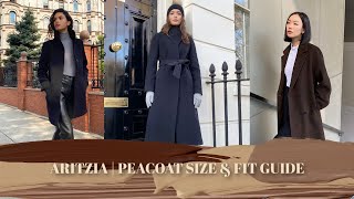 ARITZIA  PEACOATS SIZE amp FIT GUIDE 2021 [upl. by Waring]