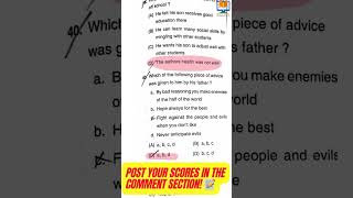 AP SET 2024 Answer Key Paper 1 Reading Comprehension apset [upl. by Airual449]