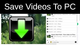 How To Save Videos To Your Computer Using Firefox And Video Downloadhelper Method 1 of 2 [upl. by Halet]