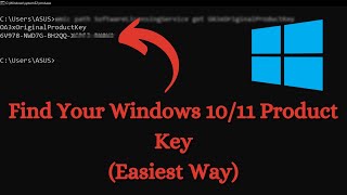 How to Find Your Windows 10  11 Product Key  Easiest Ways [upl. by Sorcim815]