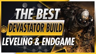 Outriders  BEST Devastator Build For Leveling  End Game INSANE Damage Guide [upl. by Aicssej258]