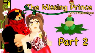 🌼”The Missing Prince”🌼Roblox Mini Movie Adopt me RoleplayPART 2VikingPrincessJazmin [upl. by Esemaj]