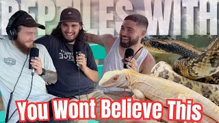 False Water Cobra Bites Pet Psychic Turtle and Gator Day amp MORE  Reptiles With Podcast S05EP23 [upl. by Nawyt]