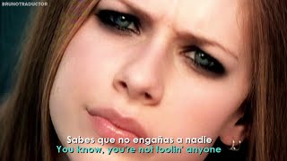 Avril Lavigne  Complicated  Lyrics  Español  Video Oficial [upl. by Niattirb]