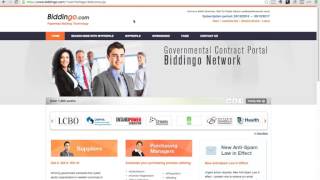 Find Government Contracts Quickly  Using Biddingo [upl. by Guillemette]