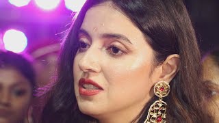 TSeries Owner s Wife Divya Khosla Kumar Looks Marvelous at Garba Night Celebration in Mumbai [upl. by Laemsi]