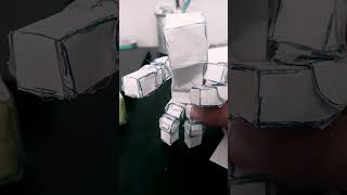 PAPER Craft minecraft valecraft trailer animation [upl. by Bartel]