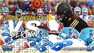 HIGH SCHOOL FOOTBALL  Upper Arlington vs Olentangy Berlin  HIGHLIGHT [upl. by Kirchner]