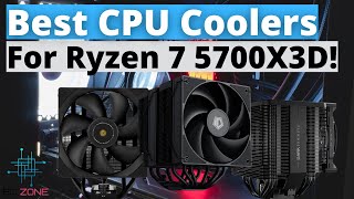 The Best CPU Coolers For Ryzen 7 5700X3D In November 2024 TOP 3 [upl. by Lamprey787]