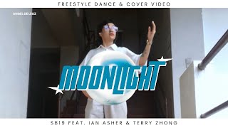 SB19 Ian Asher Terry Zhong  Moonlight Freestyle  Cover Dance Video  Angel De Leoz [upl. by Nolrah106]