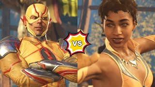 Injustice 2 LE Reverse Flash VS Vixen Single Fight Medium [upl. by Adnawat]