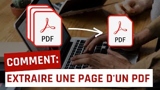 Comment extraire une page dun fichier PDF [upl. by Uis485]