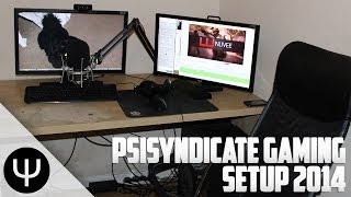 PsiSyndicate Gaming Setup 2014 [upl. by Werby]