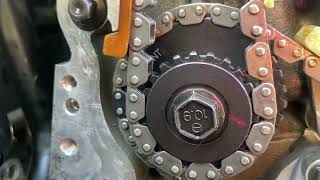 2008 sts 36 timing chain replacement with cloyes premium kit [upl. by Meli]