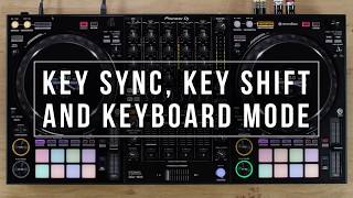 DDJ1000 Tutorial  Key Sync Key Shift and Keyboard Mode [upl. by Jit]