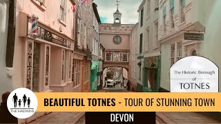 Totnes Devon  Walking Tour Of The Historic Market Town [upl. by Enomad]