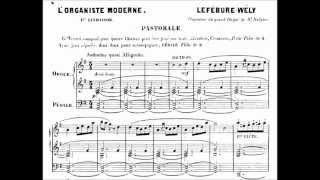 LefébureWély Pastorale in G Major [upl. by Berfield406]